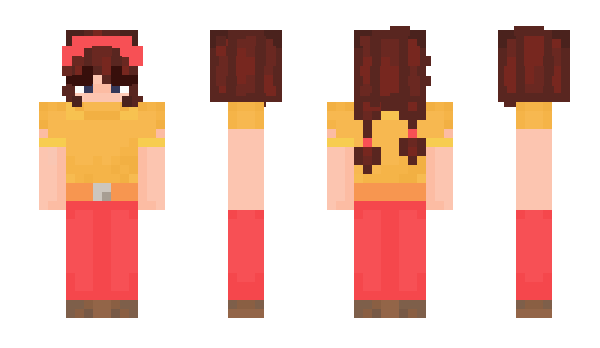 Minecraft skin Sheetah