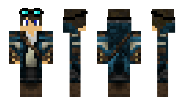 Minecraft skin WallyK