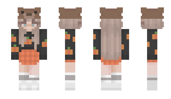 Minecraft skin Pxmpkii