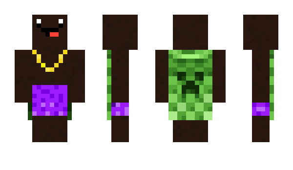 Minecraft skin Indentee