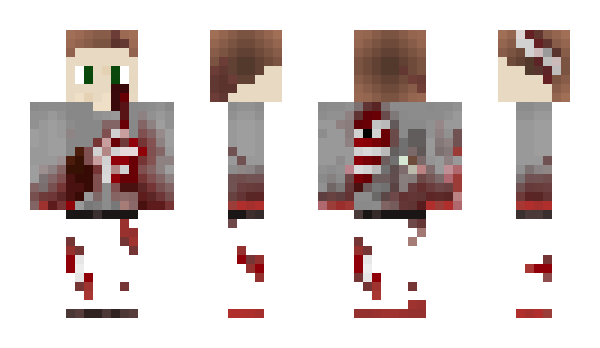 Minecraft skin Zombiefatman