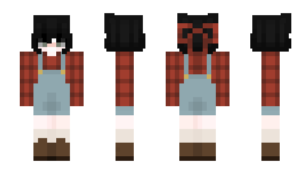 Minecraft skin butterflyvampire