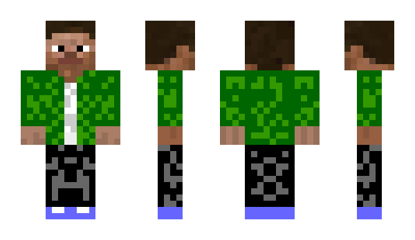 Minecraft skin Maniec