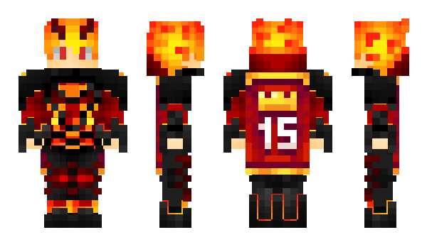 Minecraft скин по нику FireBrotherYT