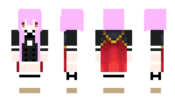 Minecraft skin AssaultLily