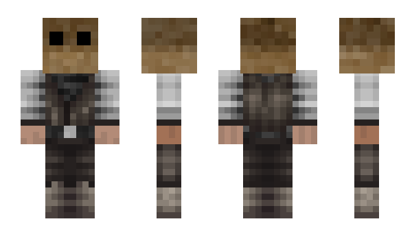 Minecraft skin PovertyBag
