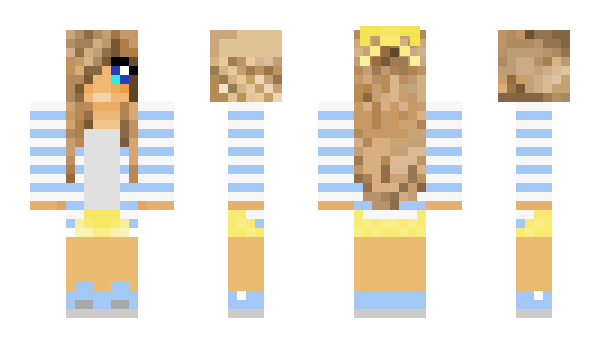 Minecraft skin crazykru