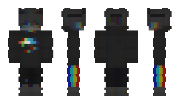 Minecraft skin AloneHades