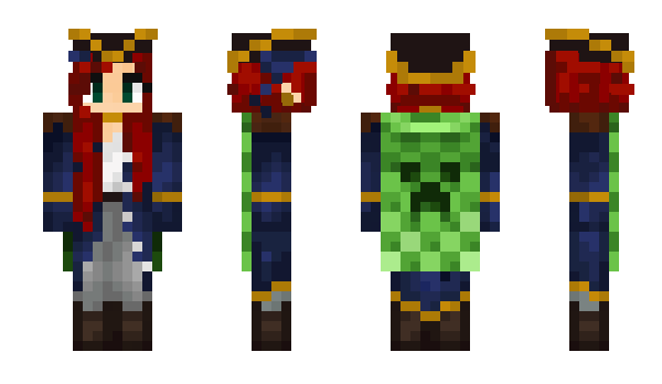 Minecraft skin theRecklessCap