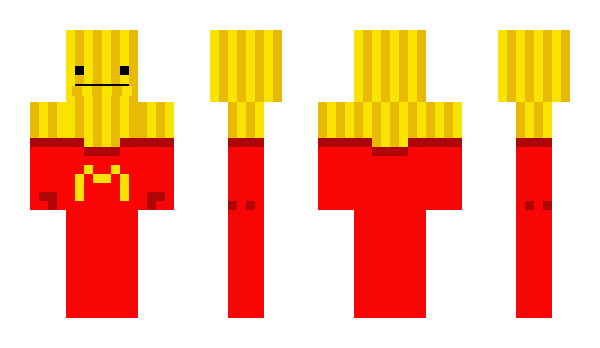 Minecraft skin TheFrenchFryGuy