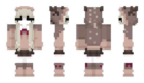 Minecraft skin meli_grom