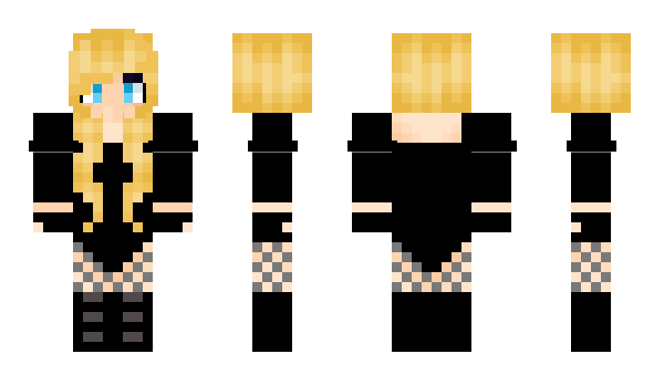 Minecraft skin Loack