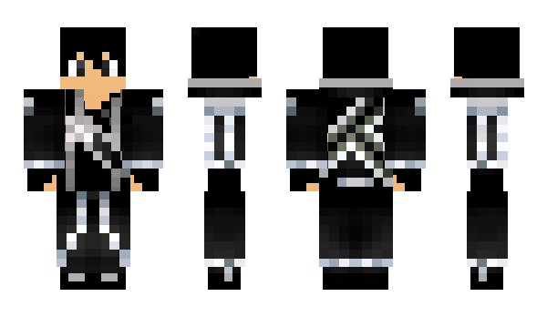 Minecraft skin MrKirito