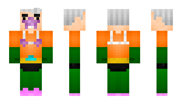 Minecraft skin Initials