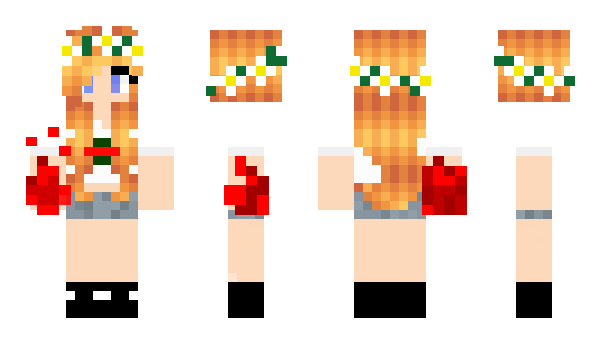 Minecraft skin AmyLittleWorld