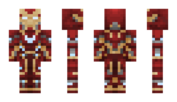 Minecraft skin TecWolfXV