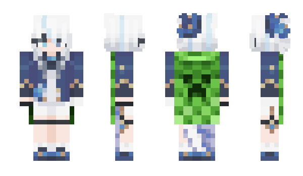 Minecraft скин по нику Poitri