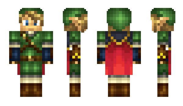 Minecraft skin LaraCraft_07