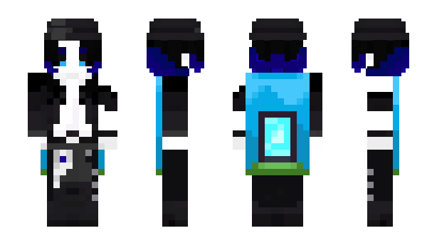 Minecraft skin DarkWithard