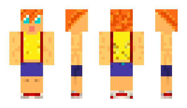 Minecraft skin Kamrie