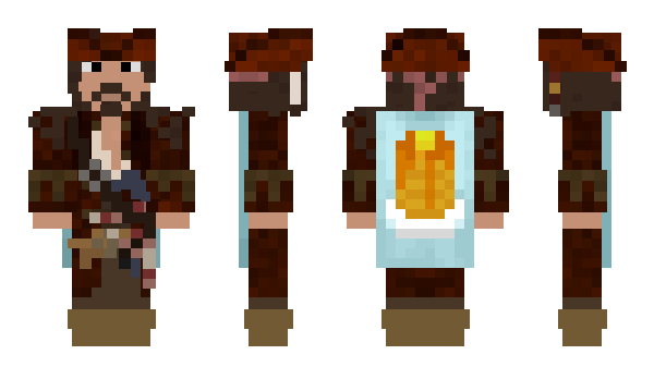 Minecraft skin JaKK_Sparow
