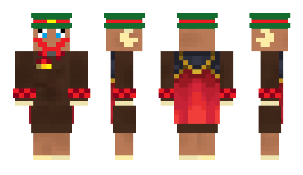 Minecraft скин по нику Maceroni