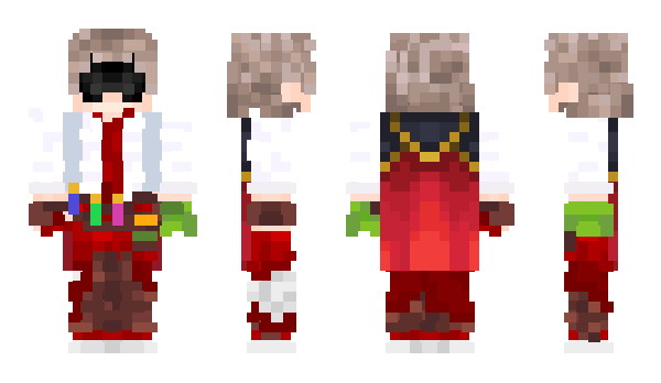 Minecraft скин по нику RedvikCherry