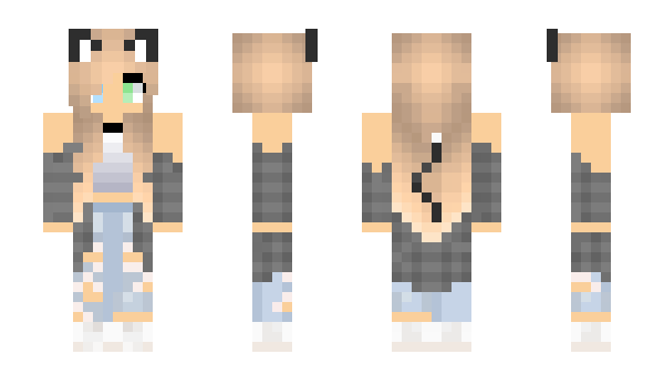 Minecraft skin KittyGamer