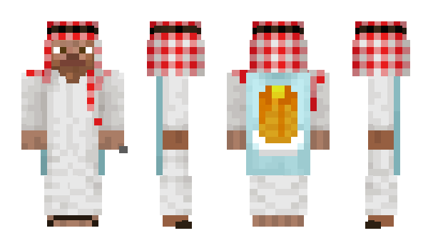 Minecraft skin zijski
