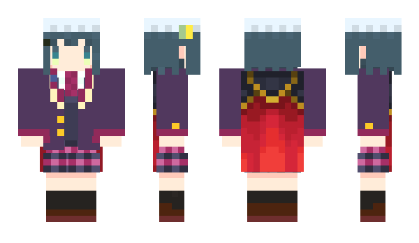 Minecraft skin Yukiti