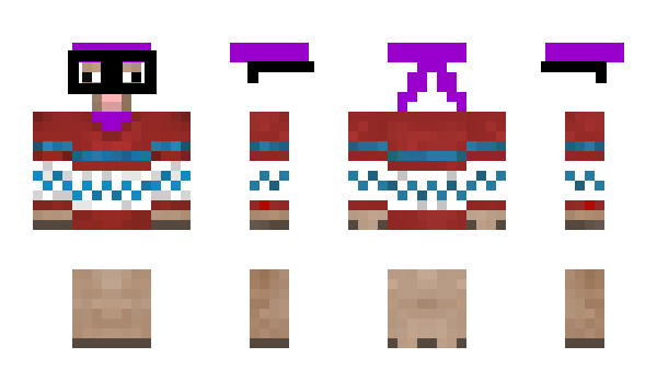 Minecraft skin CandyFTW