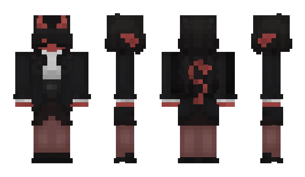 Minecraft skin QuroNotFound
