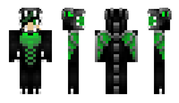 Minecraft skin Dragowolf