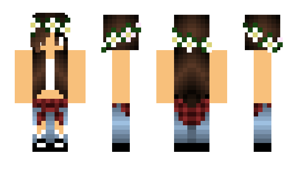 Minecraft skin Charlotte_825