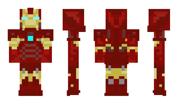 Minecraft skin Ironman1105