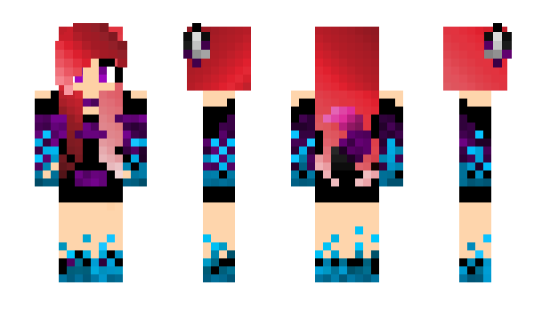 Minecraft skin Pizah