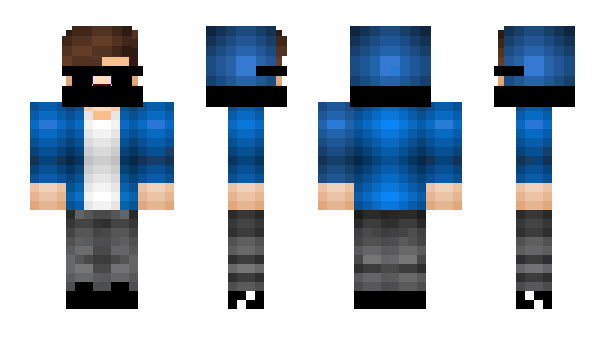 Minecraft скин по нику Animaze