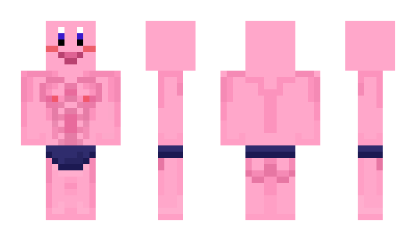 Minecraft skin Kirby5