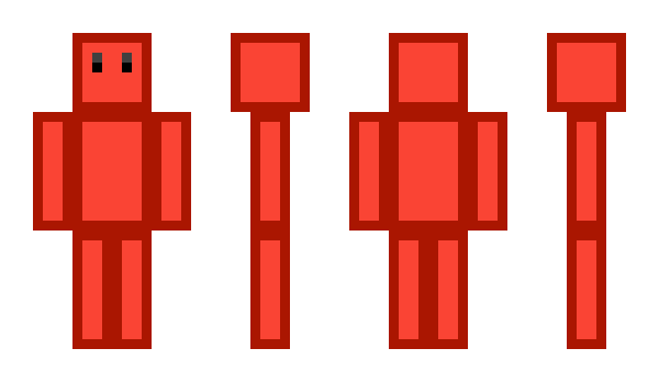 Minecraft skin RedGlow