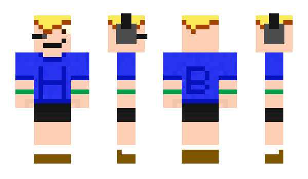 Minecraft скин по нику hackblox