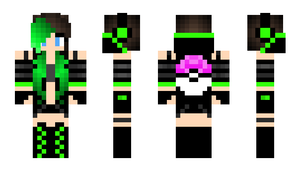 Minecraft skin QueenGuard