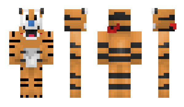 Minecraft skin TigerTiger