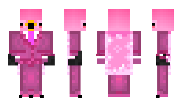 Minecraft skin Rustedflamingo