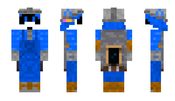 Minecraft skin RailCrafter08