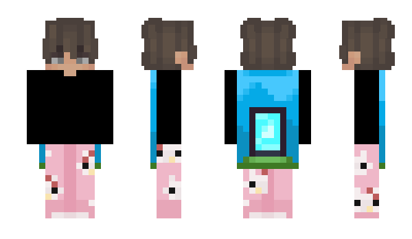 Minecraft скин по нику qbaoo_