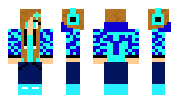 Minecraft скін по ніку Yinte