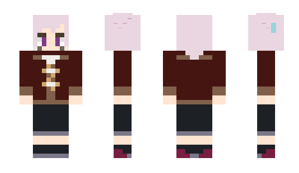 Minecraft skin ZellaMia