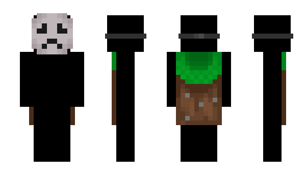 Minecraft skin purplecloak