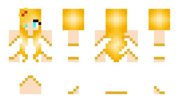 Minecraft skin LouiseFrancoise