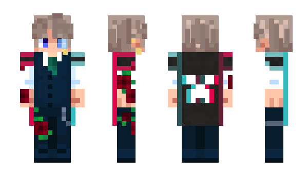 Minecraft skin MrBluel